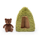 Jellycat Forest Fauna Bear Stuffed Animal, 7.5 inches - Teddy Bear Plush Toy - Classic Children's Gift
