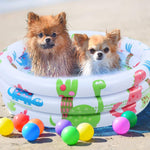 Round Inflatable Baby, Swimming Pool Portable Small Number Dies Toddlers Kiddie Pools Stamps and Children Little Pump Cartoon Dinosaur Indoor Outdoor for Kids Girl Boy