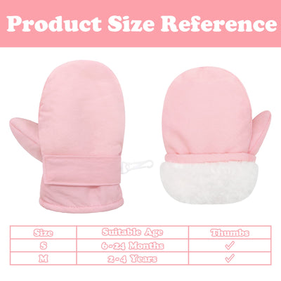 Sarfel Baby Gloves 12-18 Months Toddler Winter Gloves Waterproof Toddler Mittens 12-18 Months Baby Mittens Toddlers Snow Glove