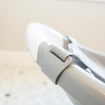 Regalo Baby Basics Infant Bath Tub, Includes Air Mesh Sling, Adjustable As Your Baby Grows, Drying Hook for Easy Clean