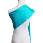 Vlokup Baby Water Ring Sling Carrier | Mesh Baby Wrap for Newborn Girl, Boy, Infant, Toddlers and Kid | Lightweight Breathable, Perfect for Summer, Swimming, Pool, Beach | Great for Dad, Bluish-Green