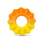 Bright Starts Chance of Smiles Silicone Teether 2-Pk, Easy-Grasp Sun and Rainbow, Unisex, 3 Months+