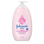 Johnson's Baby Lotion with Coconut Oil, Aloe Vera & Vitamin B5, 72 HR Hydration, Skin Moisturizer, Hypoallergenic, Safe for Newborn, Protects From Dryness & Strengthens Skin, 27.1 fl. Oz