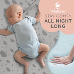 Babylicious Waterproof Pack and Play Mattress Topper | 38" x 26" x 1.5" | Trifold Style - Breathable Soft Plush Foam - Portable Mattress Topper- Baby Foam Mattresses for Babies