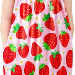 Toddler Baby Girls Romper Sleeveless Jumpsuit Summer Clothes Adjustable Tie-Up Strap with Pocket Headband 1-5T