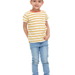 Cudlie 5-Pack Toddler/Baby Boy Short Sleeve Shirts - Premium Quality T-Shirt Tops for Lightweight Comfort and Style.Multipack Infants and Childrens Essentials.