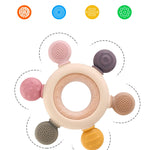 akolik Baby Teething Toys, Teething Relief Toy, BPA Free Baby Chew Toys Infant Toys Newborn Accessories, Teethers for Babies 0-3-6-9-12 Months Old Boys Girls