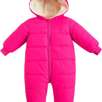 UNIFACO Baby Boys Snowsuit Newborn Baby Girls Winter Coat Toddler Clothes