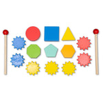 Play and Learn Sensory Table for Kids, White/Primary