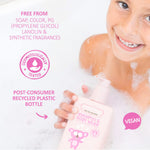 Jack N' Jill Natural Bathtime Kids Shampoo and Body Wash - Suitable for Sensitive Skin, Dermatologically Tested, Color and Soap Free, Cruelty Free, Vegan - 300 mL (Pack of 1)