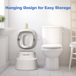 Maliton Baby Potty Training Seat with Step Stool, Potty Training Toilet for Boys Girls, Anti-Slip Toddler Stool for Bathroom, Kitchen, Toddler Toilet Seat Set(One Potty Seat+Two Step Stool for Kids)