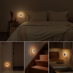 Sujeet Night Light, Night Lights Plug into Wall 8-Pack, Plug in Night Light, Dusk to Dawn Nightlight Led Night Lights for Bedroom, Bathroom, Hallway Warm White