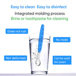 New Version Tongue Scraper Cleaner for Adults & Kids, Medical Grade Metal Tongue Brushes Set for Fresh Breath Dental Eliminate Bad Breath in Seconds
