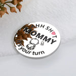 Baby Decision Coin for New Mom Dad Baby Pregnancy Gifts Parent to Be Gifts for Women Men Valentines Day Gifts for Birthday Gift for Newborn Boy Girl First Time Fathers Mothers Day Gift Double-Sided