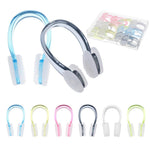 Hpmjz 10 PCS Nose Clip Swimming Bright Colors Swim Nose Plug Waterproof Swimming Noseclip Silicone Gel Swim Noses Plugs Diving Water Sports Must Haves for Adults Kids Children Aged 7+ (6)