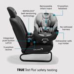 Baby Jogger City Turn Rotating Convertible Car Seat | Unique Turning Car Seat Rotates for Easy in and Out