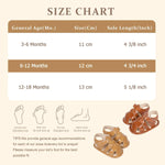 Zoolar Infant Boys Girls Sandals Breathable Premium Baby Summer Outdoor Casual Beach Shoes Lightweight Toddler Flower Bowknot Anti Slip Rubber Sole Newborn Prewalker First Crib Shoes