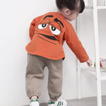BULINGNA Cute Toddler Kids Baby Boy Girl Casual Eelastic Harem Long Pants Bloomers (Coffee, 2-3 Years)