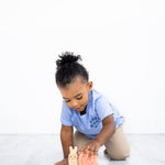 Pearhead Montessori Snail Pull Toy, Pull Along Wooden Toy, Early Development Push and Pull String Toy, Motor Skill Toy for Toddlers Ages 1+ Year