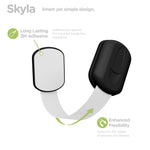 SKYLA HOMES Baby Locks (8-Pack) Child Safety Cabinet Proofing - Safe Quick and Easy 3M Adhesive Cabinet Drawer Door Latches No Screws & Magnets Multi-Purpose for Furniture Kitchen Ovens Toilet Seats