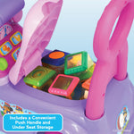 Little People Fisher-Price Music Parade Purple Ride-On, Plays 5 Marching Tunes & Other Sounds! Perfect for Toddler Boys & Girls Ages 1, 2, & 3 Years Old - Helps Foster Motor Skills