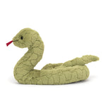 Jellycat Stevie Snake Stuffed Animal, 9.5 inches - Reptile Plush Toy - Classic Children's Gift