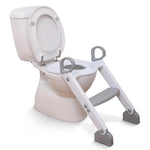 Dreambaby Toddler Toilet Seat with Steps - Adjustable Potty Seat with Splash Guard, Potty Topper with Ladder, Ergonomic Handles, Non-Slip Pads