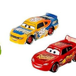 Mattel Disney and Pixar Cars Set of 10 Die-Cast Mini Racers Vehicles, Collectible Set of 1:55 Scale Toy Cars Inspired by Movies
