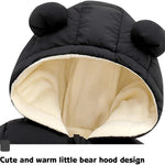 Cute Baby Boys Snowsuit New Born baby girls Winter Coat Toddler Clothes