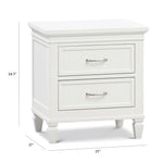 Namesake Darlington Nightstand, Warm White