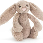 Jellycat Bashful Beige Bunny Stuffed Animal, Medium 12 inches - Rabbit and Bunny Plush Toy - Classic Children's Gift