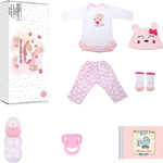Reborn Baby Dolls Girl - 22 Inch Soft Cloth Body Newborn Girl Doll, Realistic Sleeping Baby Doll That Look Real for Kids Age 3+