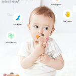 akolik Baby Teething Toys, Teething Relief Toy, BPA Free Baby Chew Toys Infant Toys Newborn Accessories, Teethers for Babies 0-3-6-9-12 Months Old Boys Girls