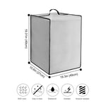 Baby Bottle Washer Cover Sterilizer Cover Dust-Proof Nylon Protective Case for Baby Brezza Bottle Dryers Pro - Sterilizer Dryer - All in One Machine (Silver)