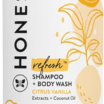 The Honest Company 2-in-1 Cleansing Shampoo and Body Wash for Sensitive Skin, Gentle Tear-Free Hypoallergenic Baby Wash with Naturally Derived Ingredients, Fragrance-Free, 10 fl oz