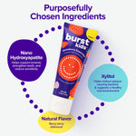 BURST Fluoride Free Strawberry Kids Toothpaste (4oz)