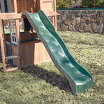 KidKraft Cliffbrook Wooden Outdoor Two-Story Playhouse with Slide