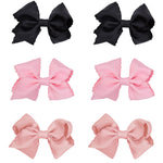Baby Girls Hair Bows Clips Grosgrain Ribbon Clips Barrettes Hair Accessories Alligator Clip for Little Girls Toddlers Kids