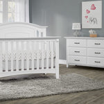 Oxford Baby Willowbrook 6 Drawer Dresser, White