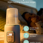 Grownsy Baby Bottle Warmer, 8-in-1 Fast Baby Milk Warmer with Timer for Breastmilk or Formula, Accurate Temperature Control, 24H Keep, Food Heater&Defrost BPA-Free Bottle Warmer for All Bottles- Green