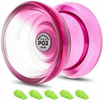 WATIEBOO P02 Responsive yoyo, Suitable for yo-yo Beginners, German Bayer PC yo yo, shatterproof and Anti-Fall, Free Professional yoyo Rope