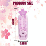 Pencil Erasers, Cute Stationery, Flower-Shaped Eraser,Retractable Eraser, Suitable for School and Office, Kid Party Favors Gift 4Pcs
