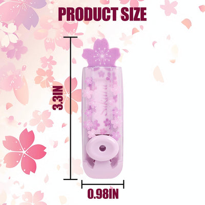 Pencil Erasers, Cute Stationery, Flower-Shaped Eraser,Retractable Eraser, Suitable for School and Office, Kid Party Favors Gift 4Pcs