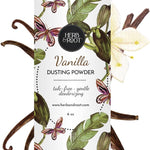 Vanilla Talc-Free Dusting Powder with Arrowroot, Oats, Zinc & Magnesium - Soothing Body Powder for Women, Chafing & Deodorizing, Baby Powder Alternative, Foot & Shoe Freshener