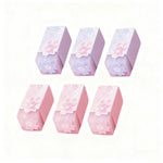 GZBABY Cherry Blossom Patternt Erasers 6 Pcs, Cute Cartoon Eraser, Stylish and Durable (Rectangle)