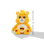 Care Bears 9" Bean Plush (Glitter Belly) - Funshine Bear - Soft Huggable Material!