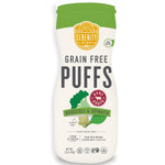 Serenity Kids 6+ Months Grain Free Puffs Toddler & Baby Snack | No Added Sugar, Gluten & Rice Free, Allergen Free | Made with Organic Cassava, Veggies, and Herbs | Broccoli & Spinach | 1 Count