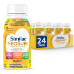 Similac Neosure infant formula packaging with a 24-pack box on a white background