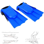 Toddler Flippers Adjustable Swim Fins Kid Children Lightweight Diving Swimming Training Fins Snorkeling Short Flippers Swim Foot Diving Heel Children Kids Youth Snorkel Combo Set for Swimming