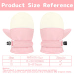 Olreco Toddler Snow Gloves Baby Mittens 6-12 Months Toddler Mittens 18-24 Months Toddlers Waterproof Gloves 2T Baby Girl Mitten